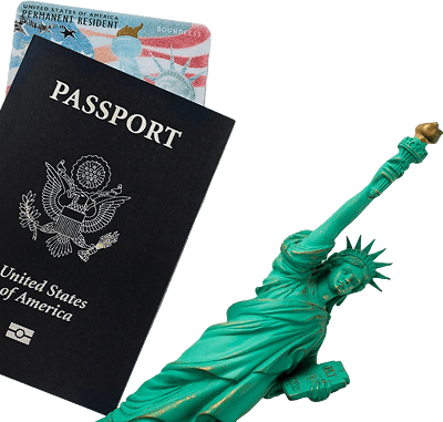 Passport and travel documents illustration