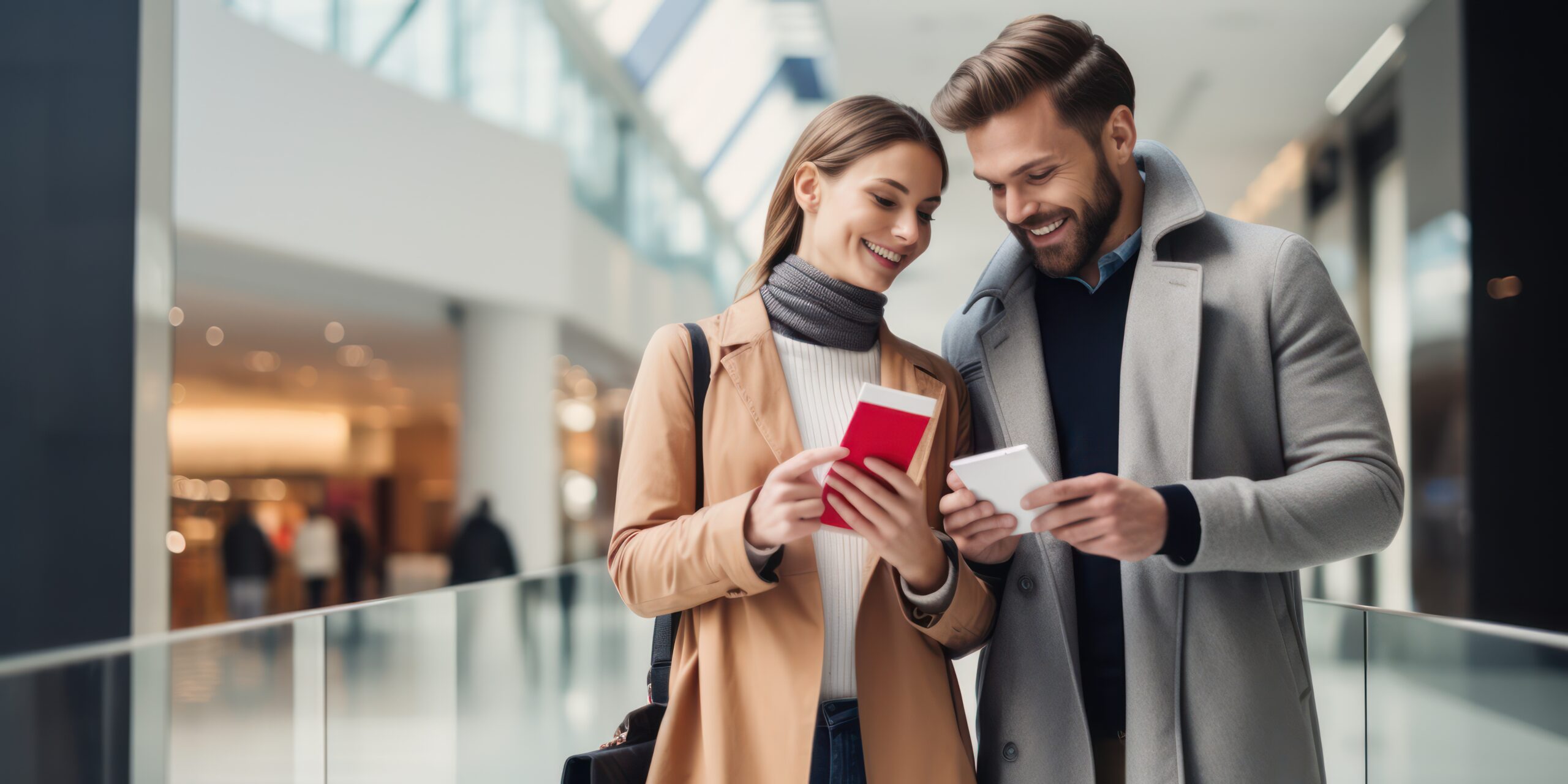 A happy couple enjoying life after a successful visa outcome