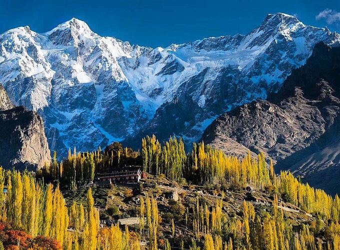Hiking in the mountains of northern Pakistan