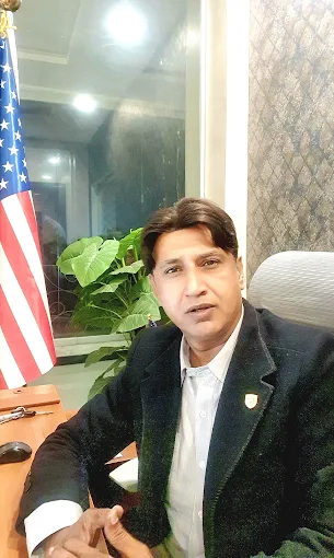 Mujtaba Maharvi at the Westside office
