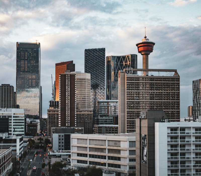 Downtown Calgary and the Calgary Tower