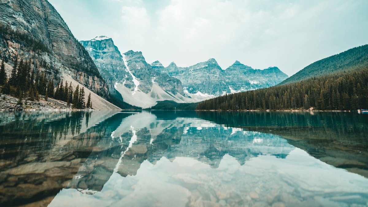 Moraine Lake in the Canadian Rockies