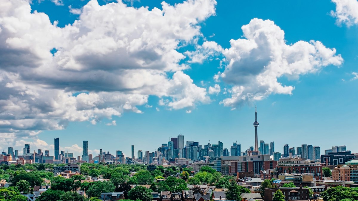 The Toronto skyline