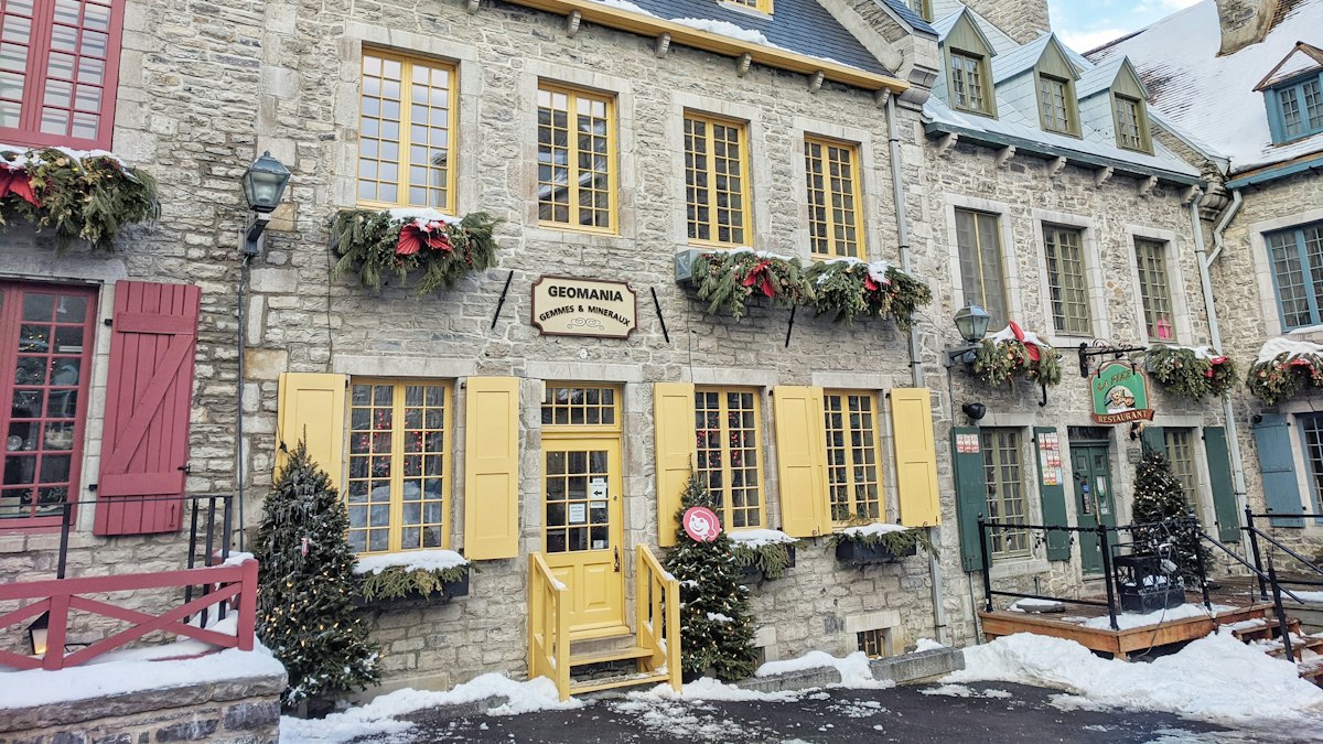 The old town of Quebec City