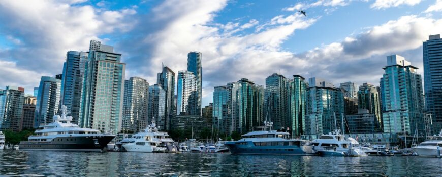 Vancouver skyline and harbour