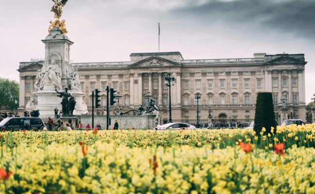 Buckingham Palace in London