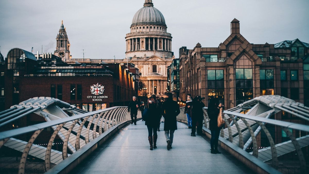 St Paul's Cathedral in the City of London