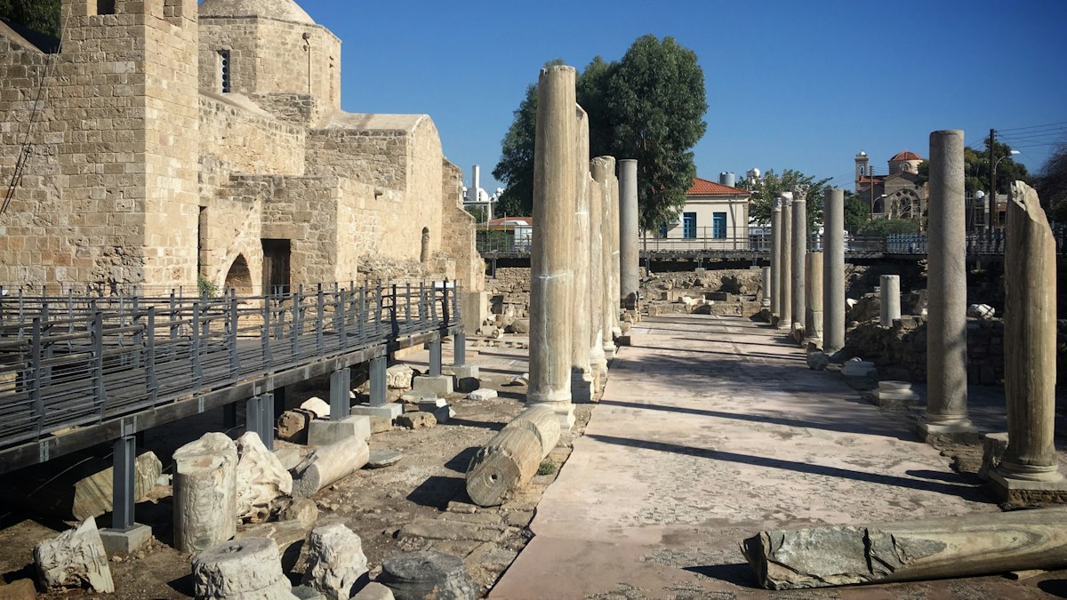 Ancient ruins near Paphos