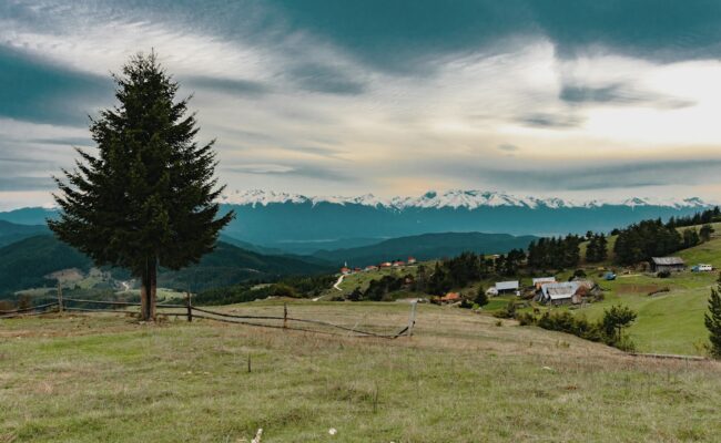 Green hills and mountains in Bulgaria