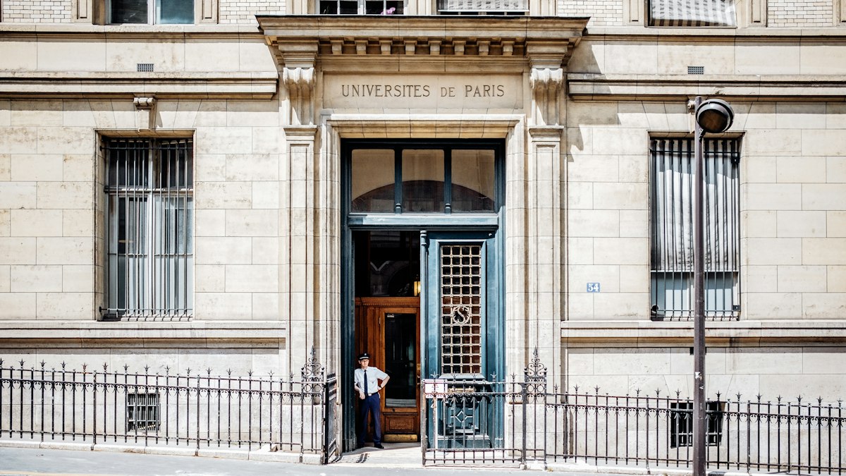 A historic university building in Paris