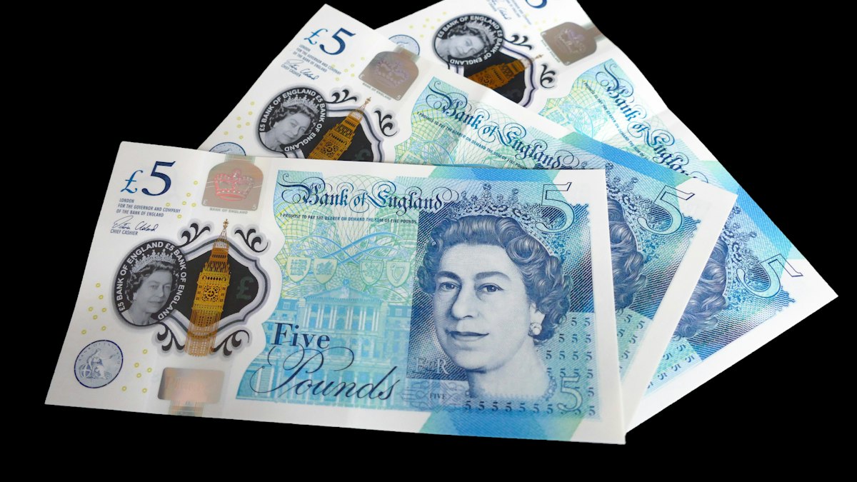 British pound notes for the UK student visa funds requirement