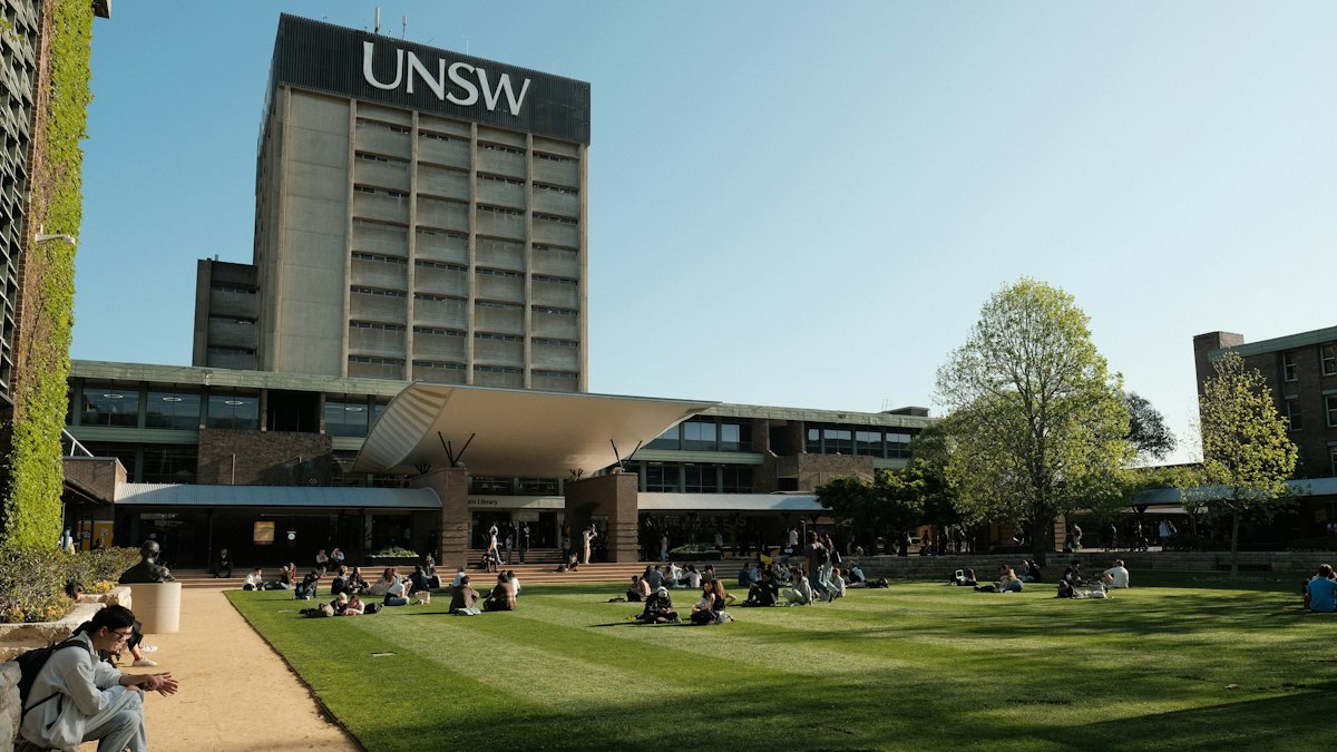 A modern Australian university campus