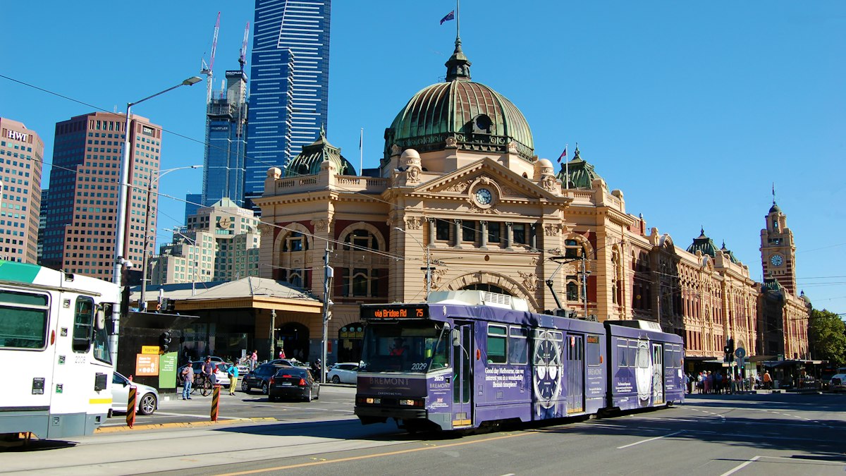 Flinders Street Station in Melbourne