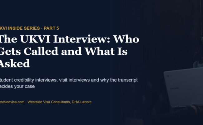 The UKVI interview explained
